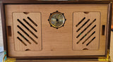 Cigar Humidor - Lacewood with Spanish Cedar Lining - 80 Capacity