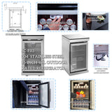 Verona 44-Inch 6-Burner 85K BTU Stainless Steel Outdoor BBQ Kitchen Grill Island With Wine Cooler, Rotisserie Kit, And Storage Cabinets (SAK97105)