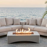 Alora 56-Inch 50K BTU Outdoor Modern Propane Fire Pit Table (SAK56830)