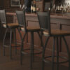 870 Hadleigh Upholstered Swivel Stool