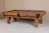 Barnwood Timber Lodge Pool Table