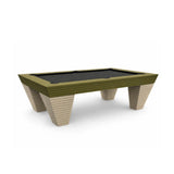 White Billiards Boulder Modern Slate Pool Table