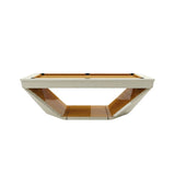 White Billiards Caesar Modern Slate Pool Table
