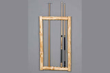 Log Wall Framed Cue Rack