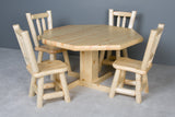 Log Poker Table