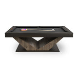 White Billiards Meridian Modern Slate Pool Table