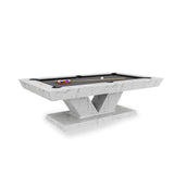 White Billiards Royal Modern Slate Pool Table