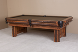 Sawtooth Hickory Pool Table