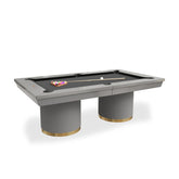White Billiards Sienna Modern Slate Pool Table