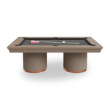 White Billiards Sienna Modern Slate Pool Table