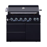 Castelle Flame Summit 6-Burner 85000 BTU Liquid Propane Grill Island With Sink And Fridge (SAK59238)