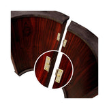 Modern 96-Inch Wooden Poker Table With U Shape Legs, Drop Box And Chips Tray (SAK83109)