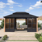 Prestige Premium Hardtop Double Top Outdoor Patio Solarium Sunroom (SAK43078)
