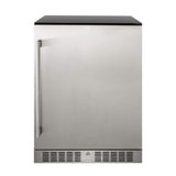 Premium 5.3 Cu.Ft Single Door Stainless Steel Built-In Wine Beverage Undercounter Refrigerator (SAK95276)