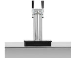 TrueFlame 24-Inch 6.6C Deluxe Single, Double or No Tab Outdoor Kegerator