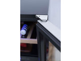 TrueFlame 15-Inch 3.2 Cu. Ft. Outdoor Rated Wine Cooler with Locking Door
