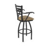 415 Jackie 3 Swivel Bar Stool with Arms