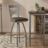 820 Catalina 2 Stainless Steel Swivel Bar Stool