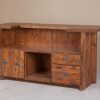 84 Inch Barnwood Bar
