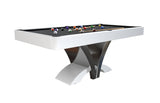 The Aliya Modern Slate Pool Table By White Billiards