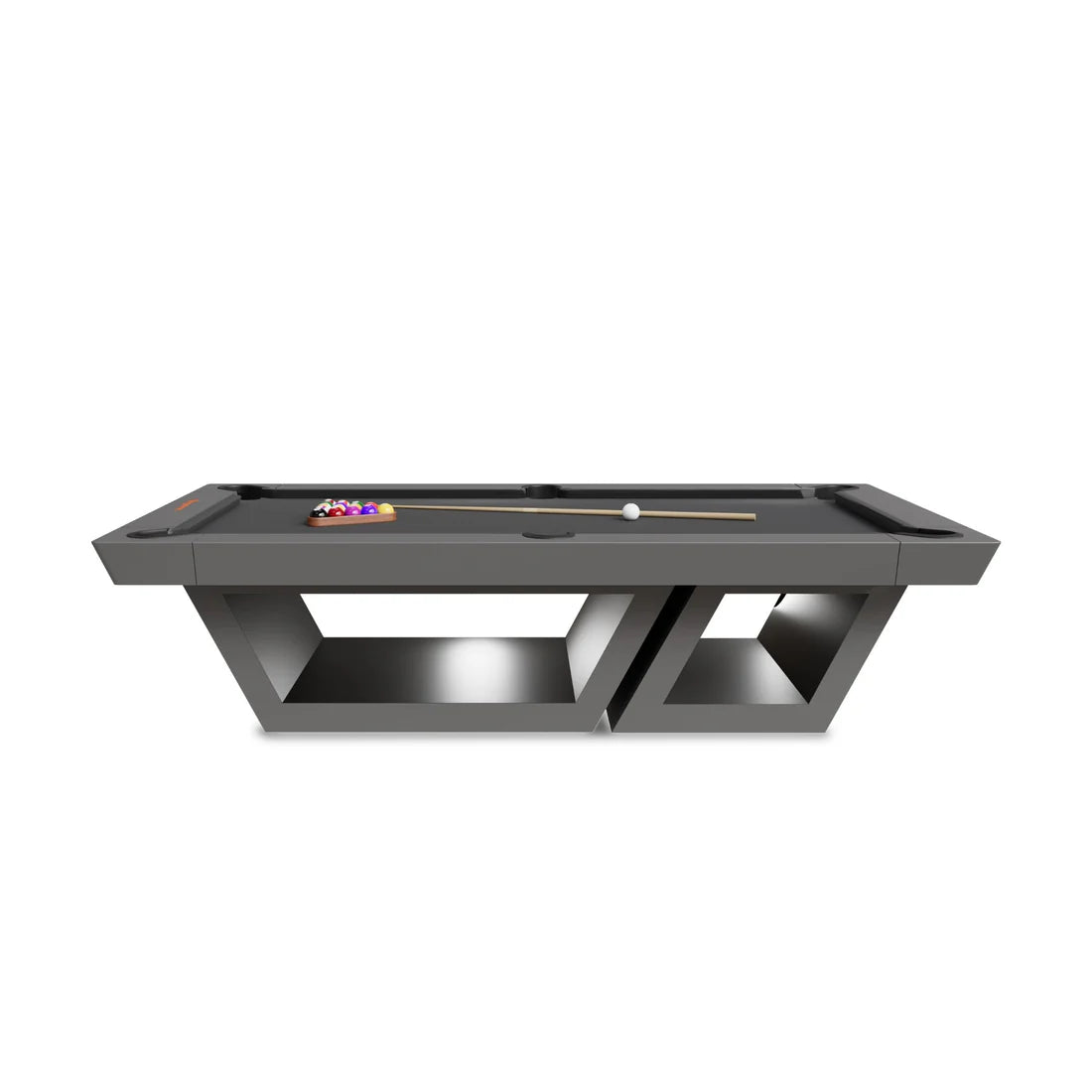 White Billiards Axel Modern Slate Pool Table