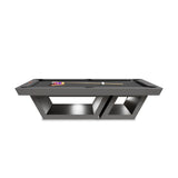 White Billiards Axel Modern Slate Pool Table