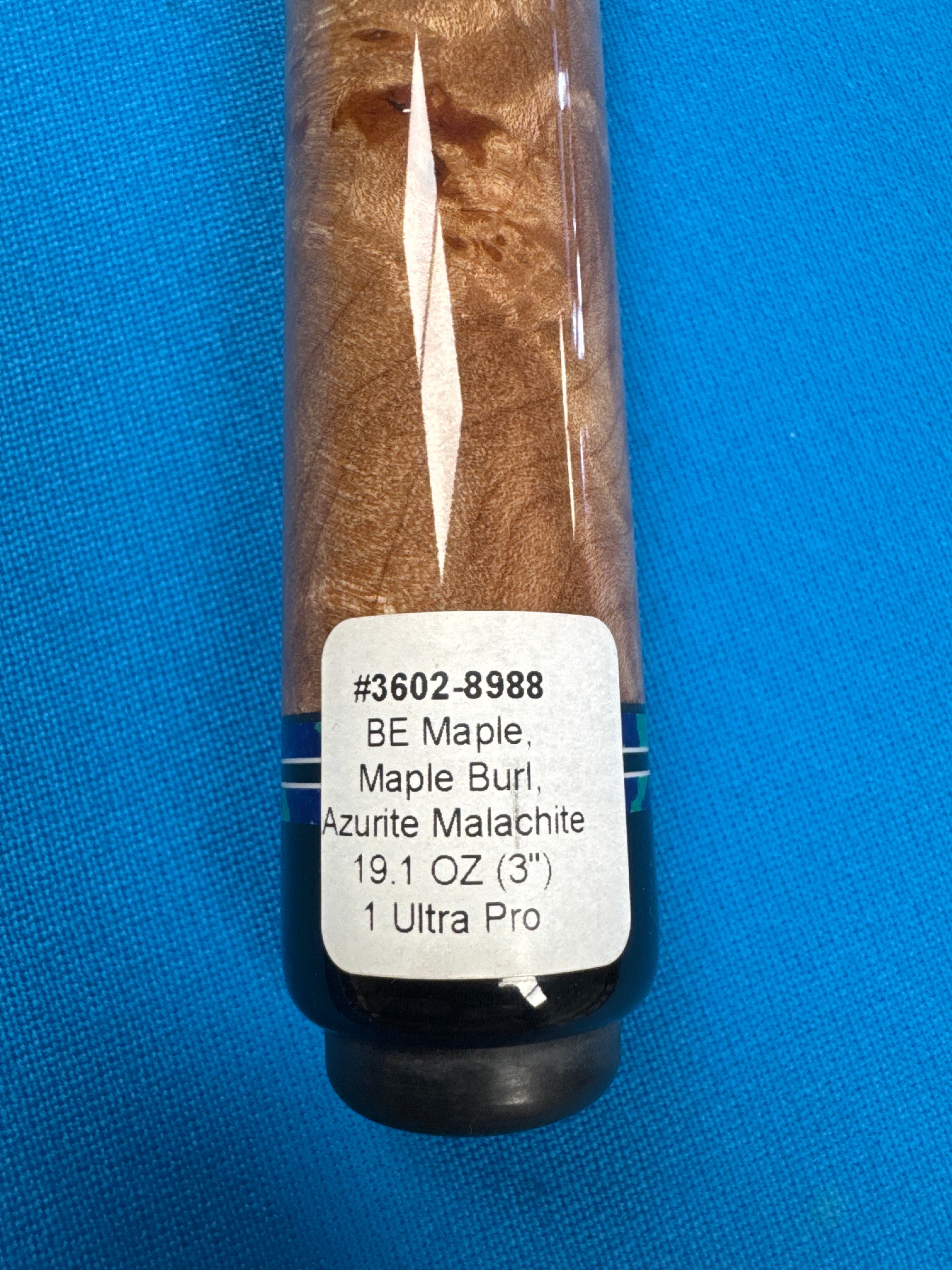 Jacoby EH Ultra Pro BE Maple, Maple Burl, Azurite Malachite 19.1 oz