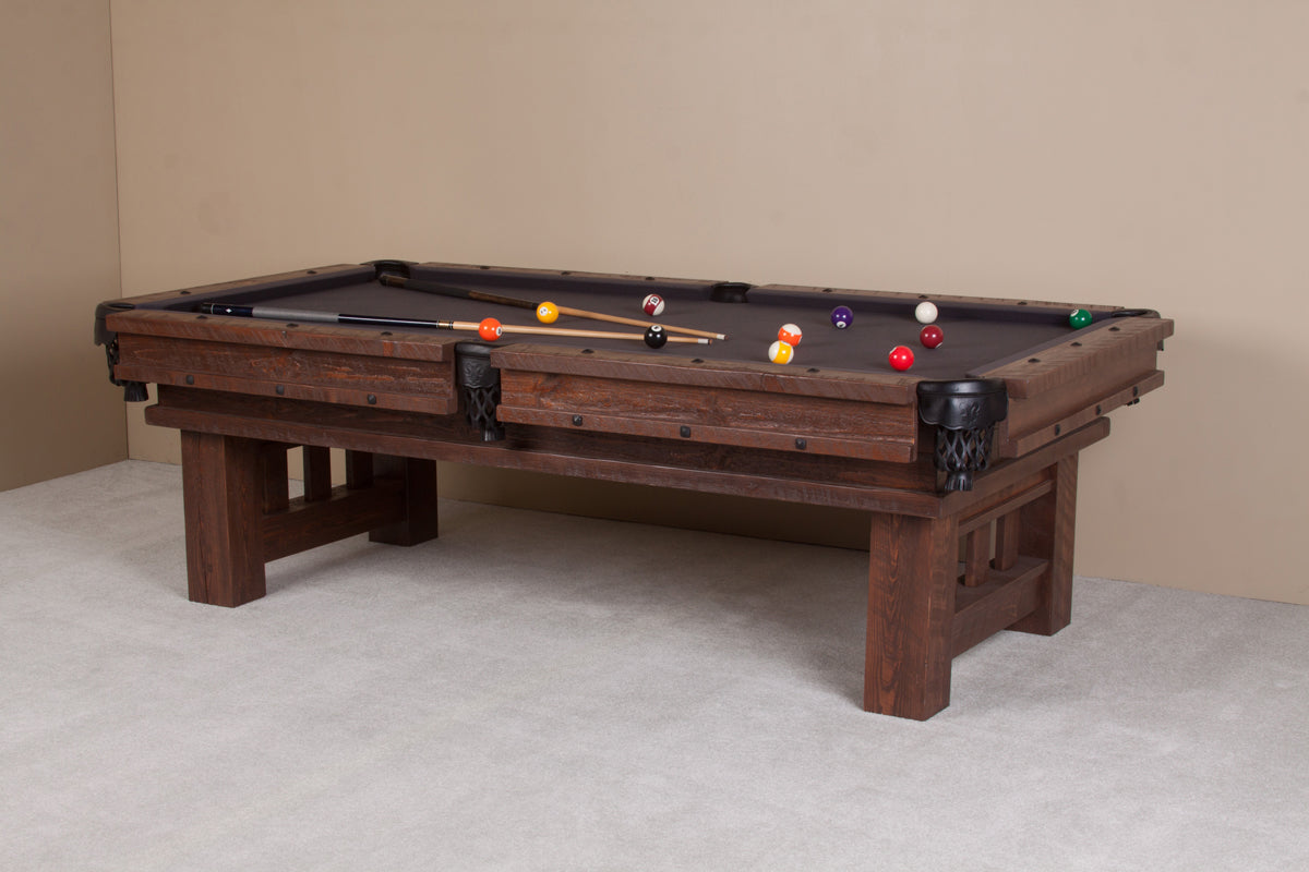 Barnwood Cheyenne Pool Table