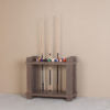 Barnwood Floor Cue Rack