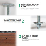 Delray II Shuffleboard Table by Brunswick