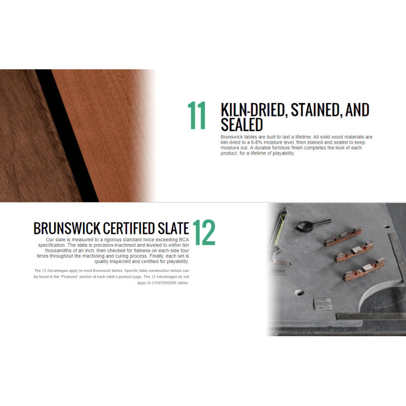 Delray II Shuffleboard Table by Brunswick