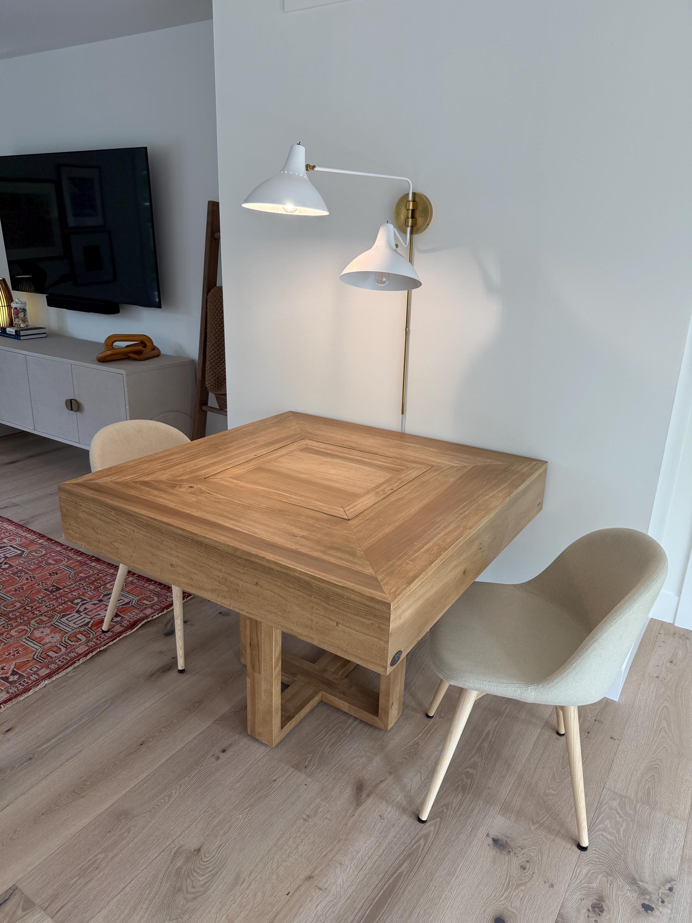 Minnetonka Reversible Board/Chess Game Table