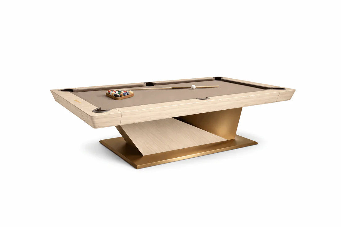 White Billiards Kyoto Modern Slate Pool Table