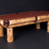 Klondike Log Pool Table