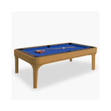 White Billiards Luca Leather Modern Slate Pool Table