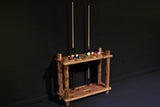 Red Cedar Floor Cue Rack