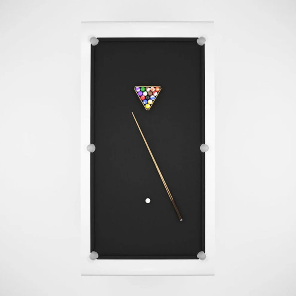 The Sofia Modern Slate Pool Table By White Billiards