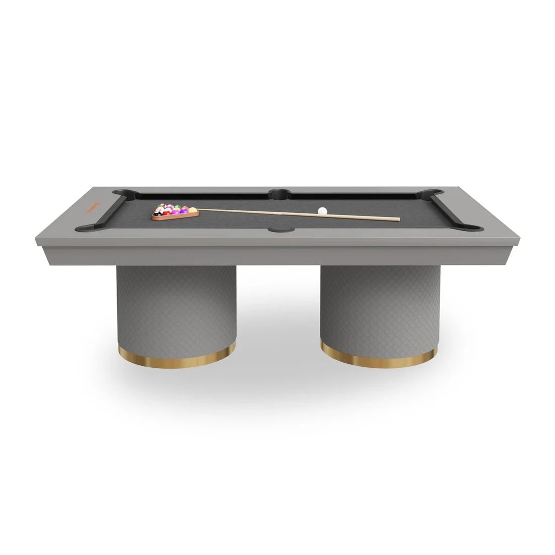 White Billiards Sienna Modern Slate Pool Table