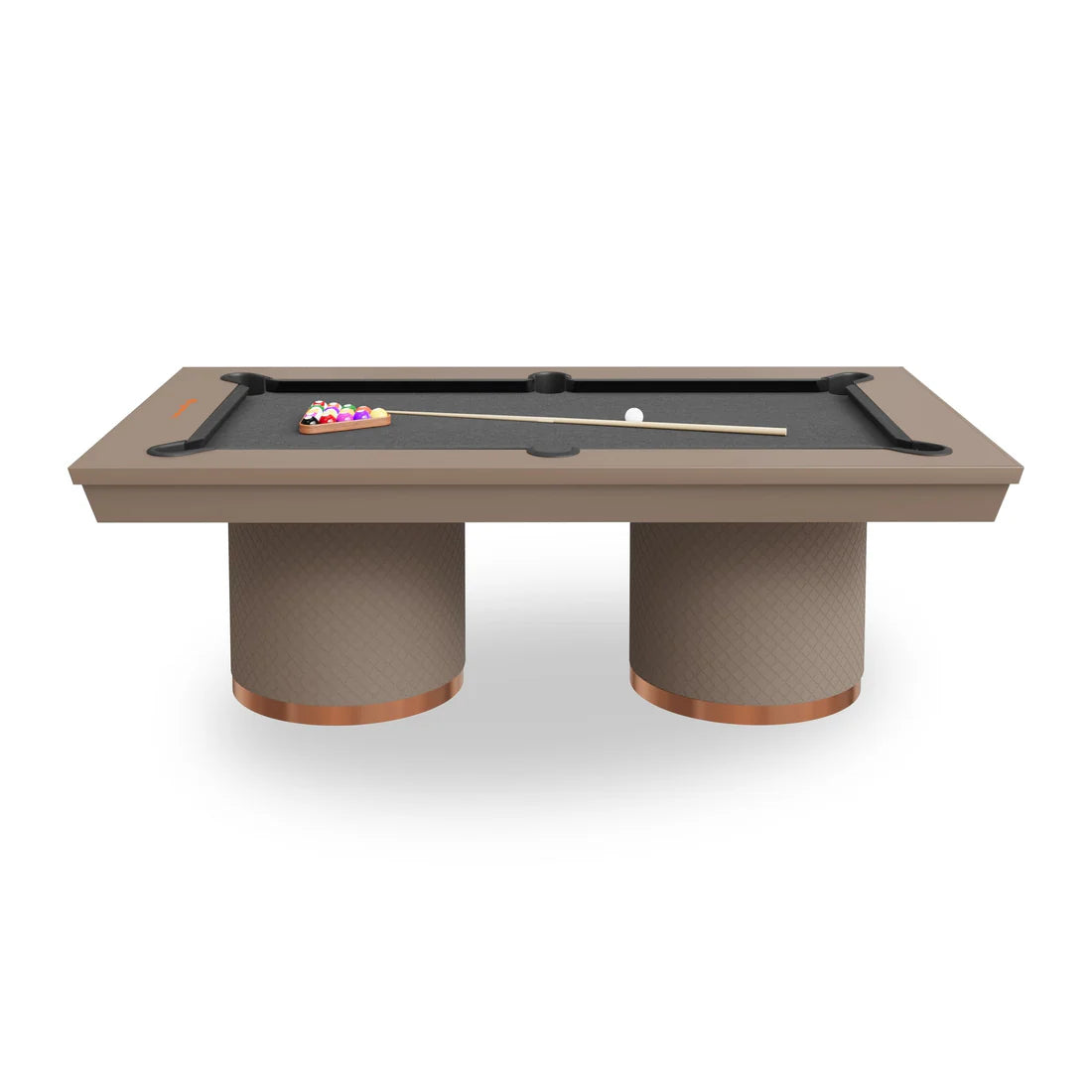 White Billiards Sienna Modern Slate Pool Table