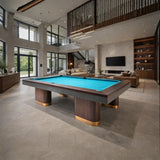 White Billiards Titan Modern Slate Pool Table