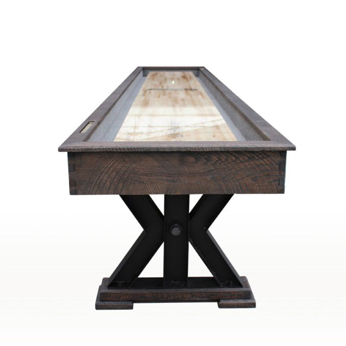 "The Weathered" Shuffleboard Table by Berner Billiards