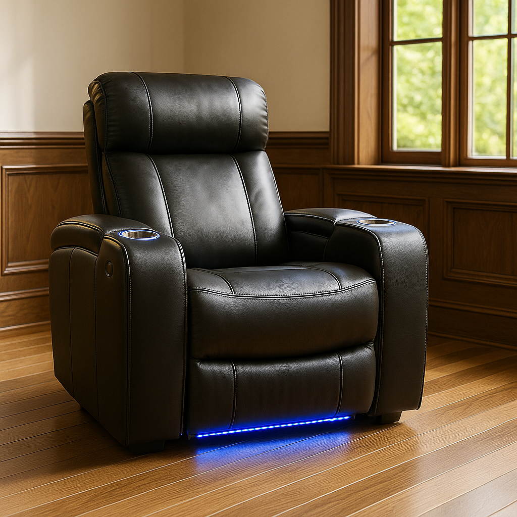 Octane Turbo XL700 Leather Recliner