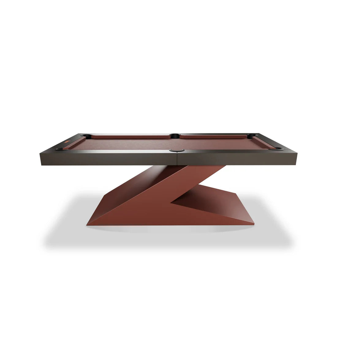 White Billiards Zane Modern Slate Pool Table