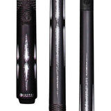 Lucasi Pinnacle LP20 Black/Imitation Bone Cue With Carbon Fiber Tech Shaft
