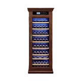 Nuvia 102-Bottle 10.6 Cu.Ft Wine Cooler Cabinet With LED Lighting And Temperature Control (SAK69027)