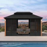 Prestige Premium Hardtop Double Top Outdoor Patio Solarium Sunroom (SAK43078)