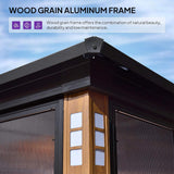 Prestige Premium Hardtop Double Top Outdoor Patio Solarium Sunroom (SAK43078)