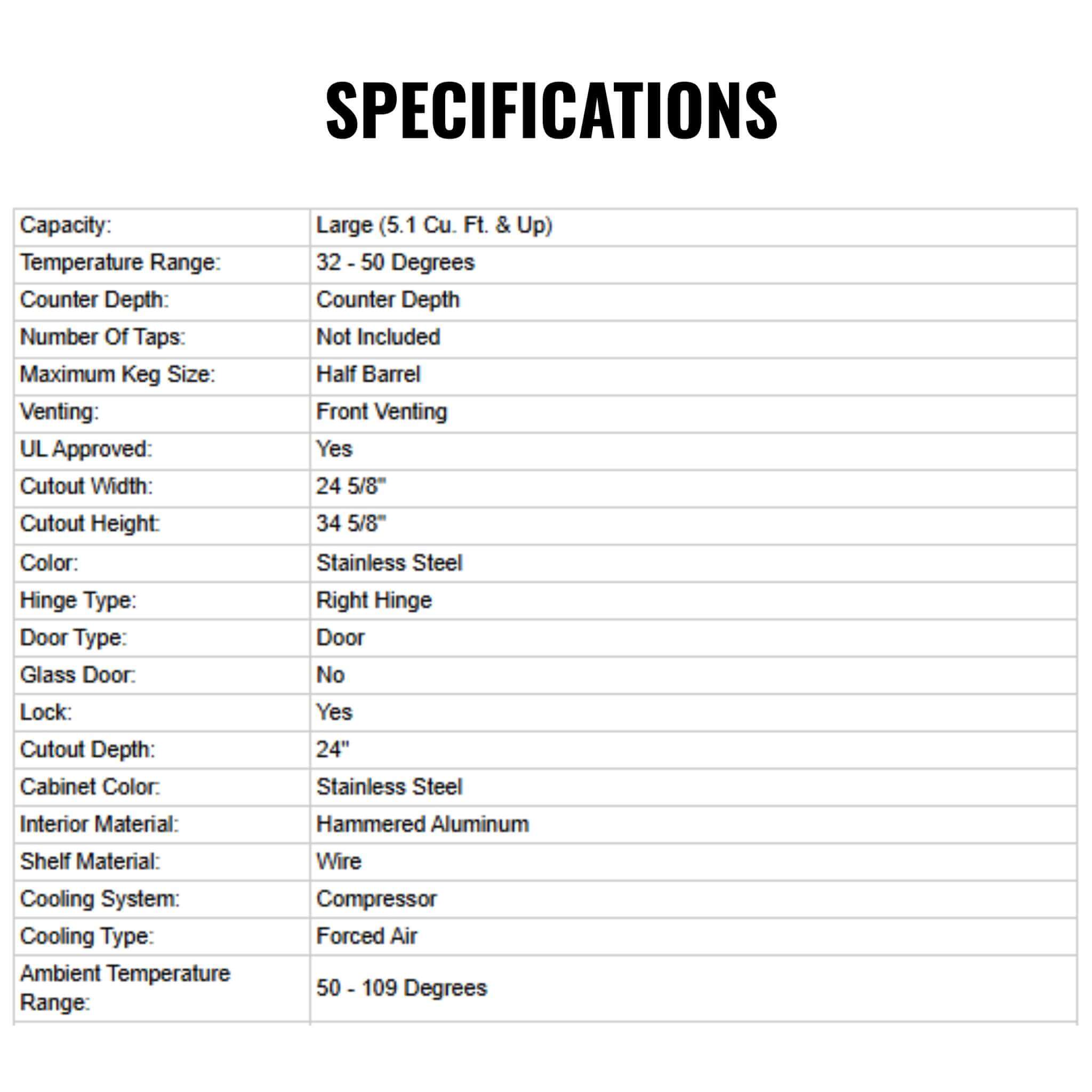 Summerset 24-Inch Outdoor Rated Double Drawer Refrigerator [RFR-24DR2-A] (SAK95283)