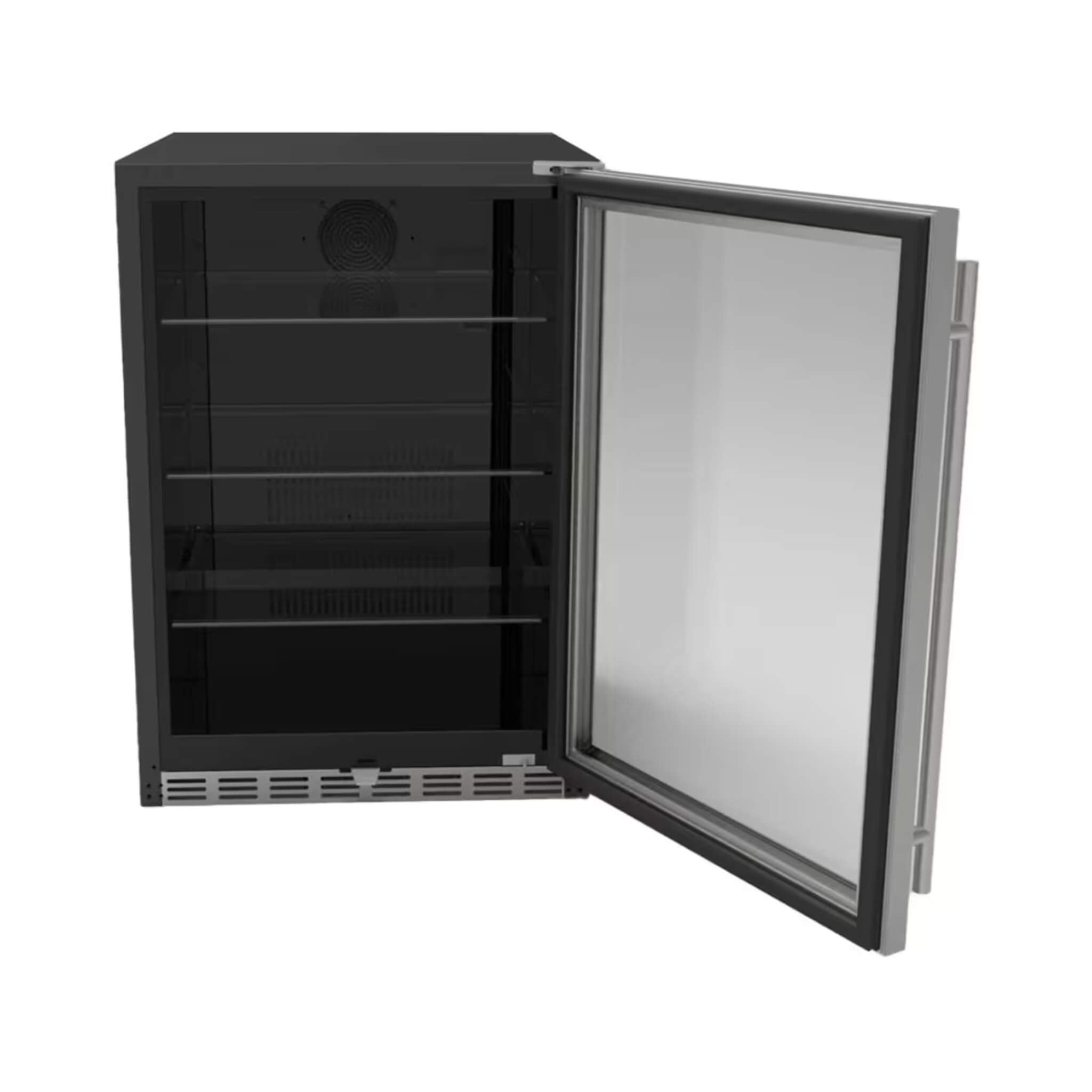 Summerset 24-Inch Outdoor Rated Refrigerator With Glass Door [RFR-24G] (SAK16934)